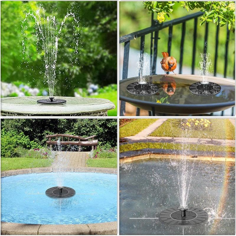 WaterScape™ | Solarbetriebene Wasserfontäne