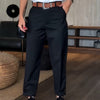 Damen Hochtaillierte Legere Gerade Blazer-Hosen
