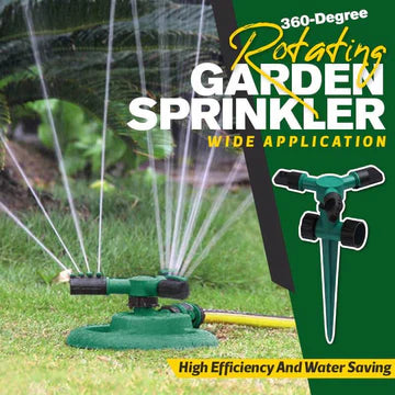 Präzisions-Gartenregner mit 360°-Abdeckung