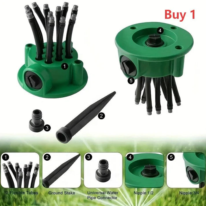 Präzisions-Gartenregner mit 360°-Abdeckung