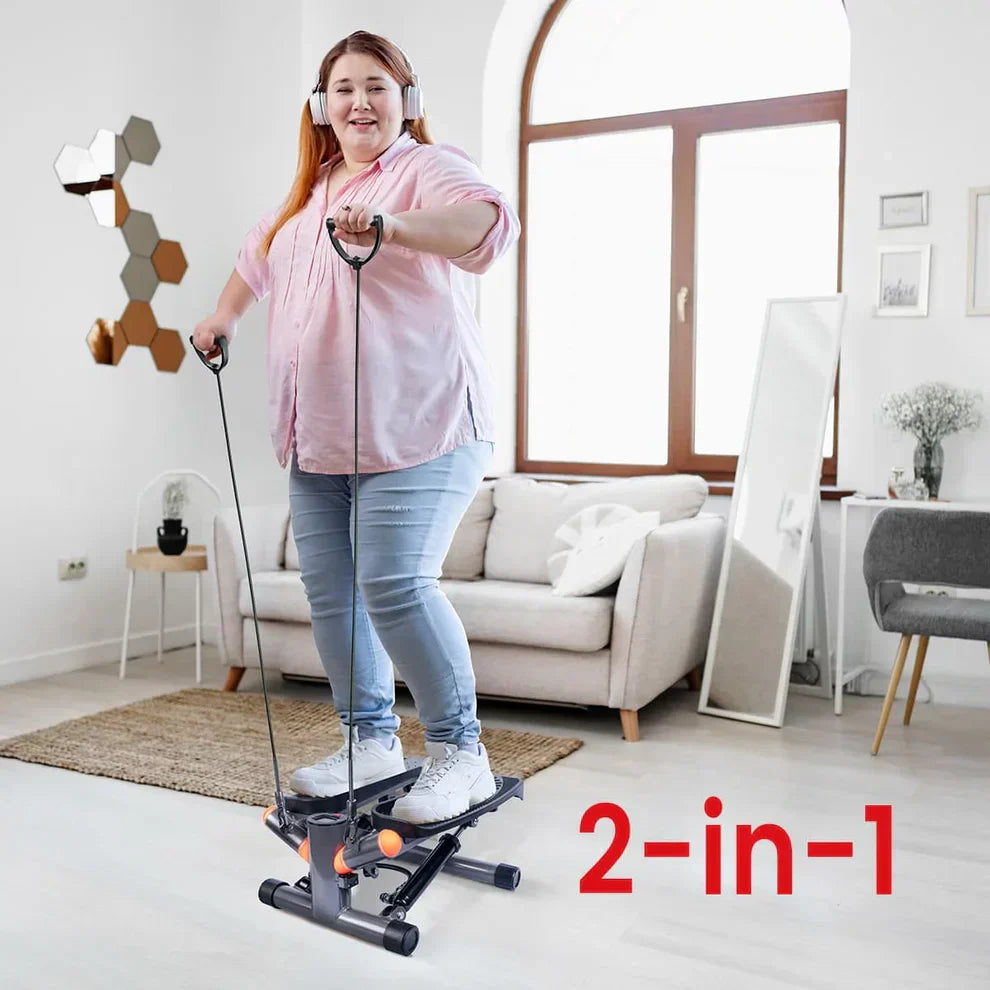 Stepura Treppensteiger-Maschine mit Widerstandsbändern